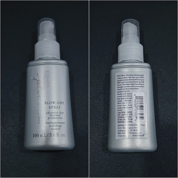 KENRA PROFESSIONAL PLATINUM BLOW-DRY SPRAY 100ML - BRAND NEW/NO CAP (1PC) - Picture 2 of 2